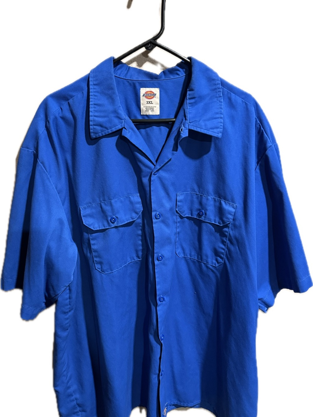 Dickies Blue Short Sleeve Work Shirt